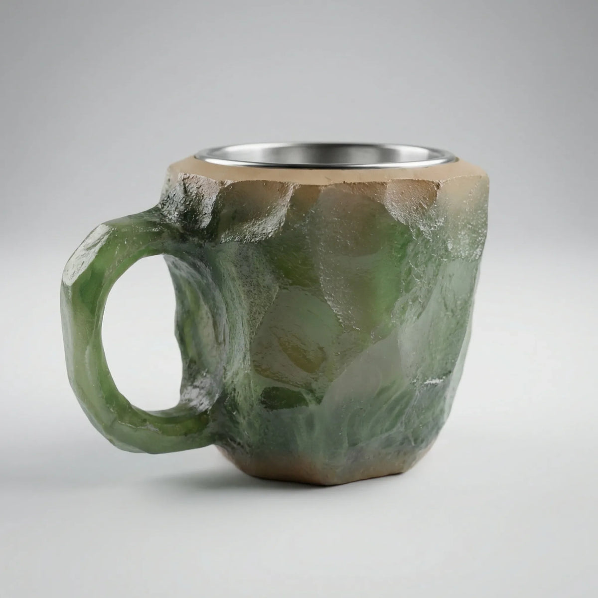 ファセット宝石スタイルコーヒーマグ