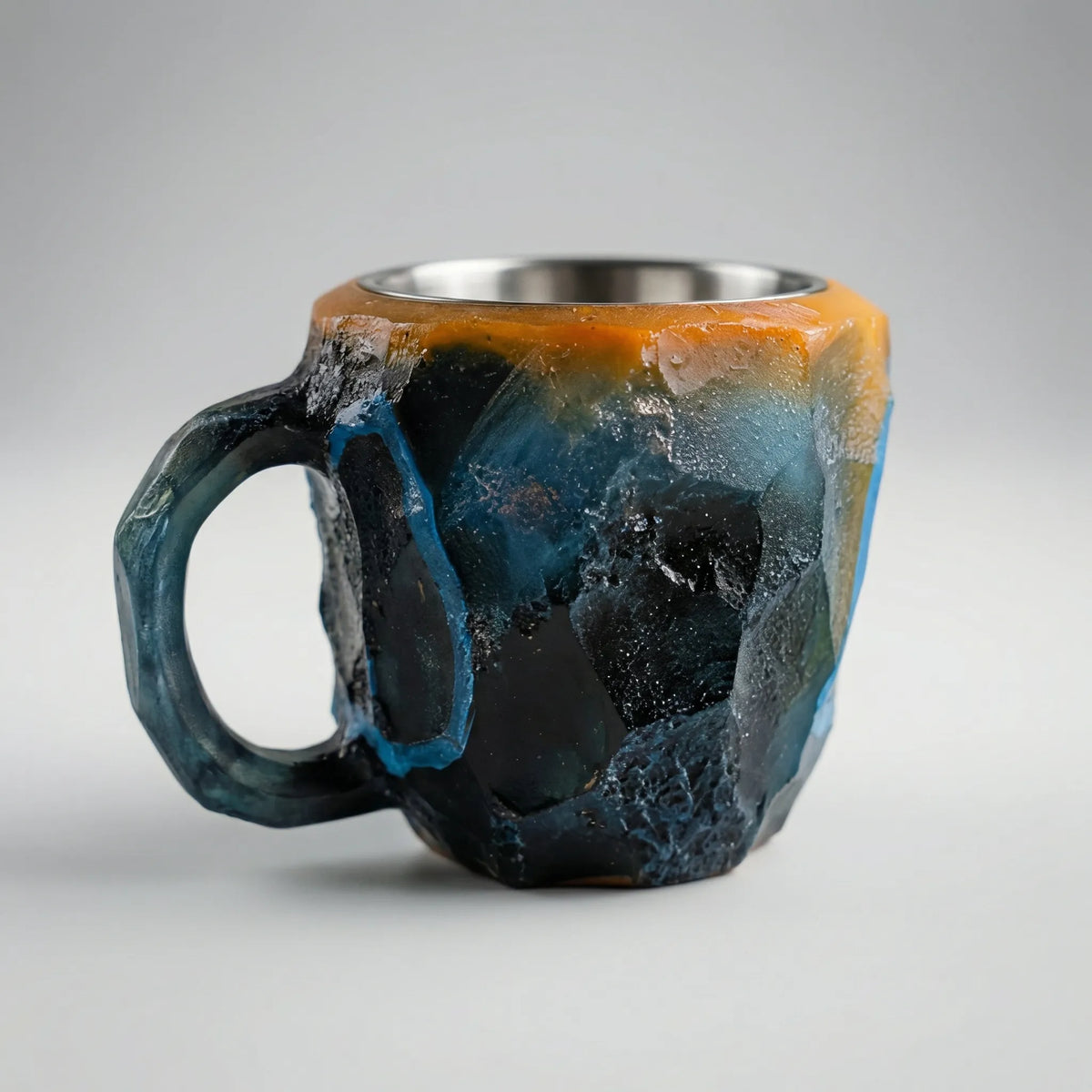 ファセット宝石スタイルコーヒーマグ