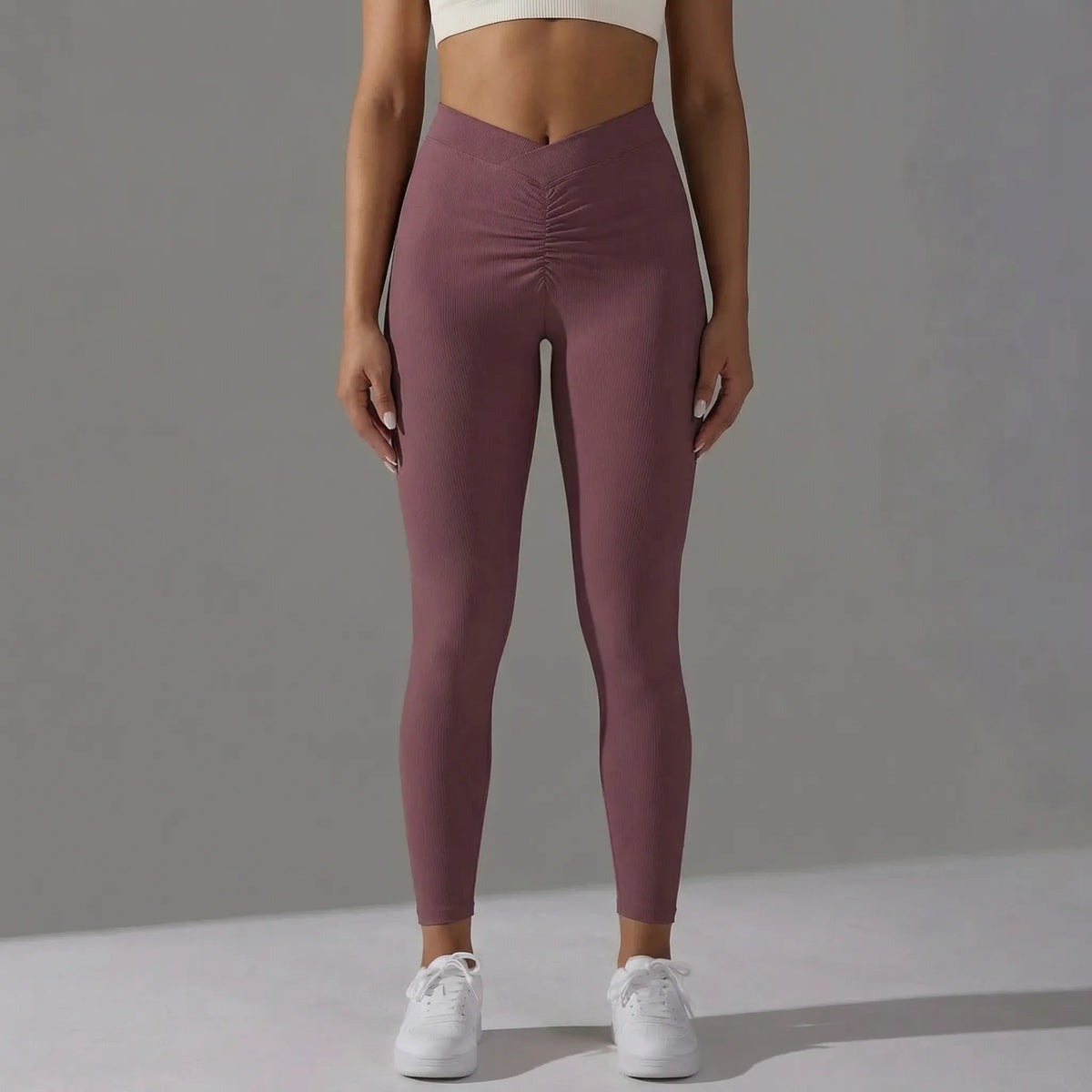 ハイウエストスクランチコンプレッションレギンス(女性用)