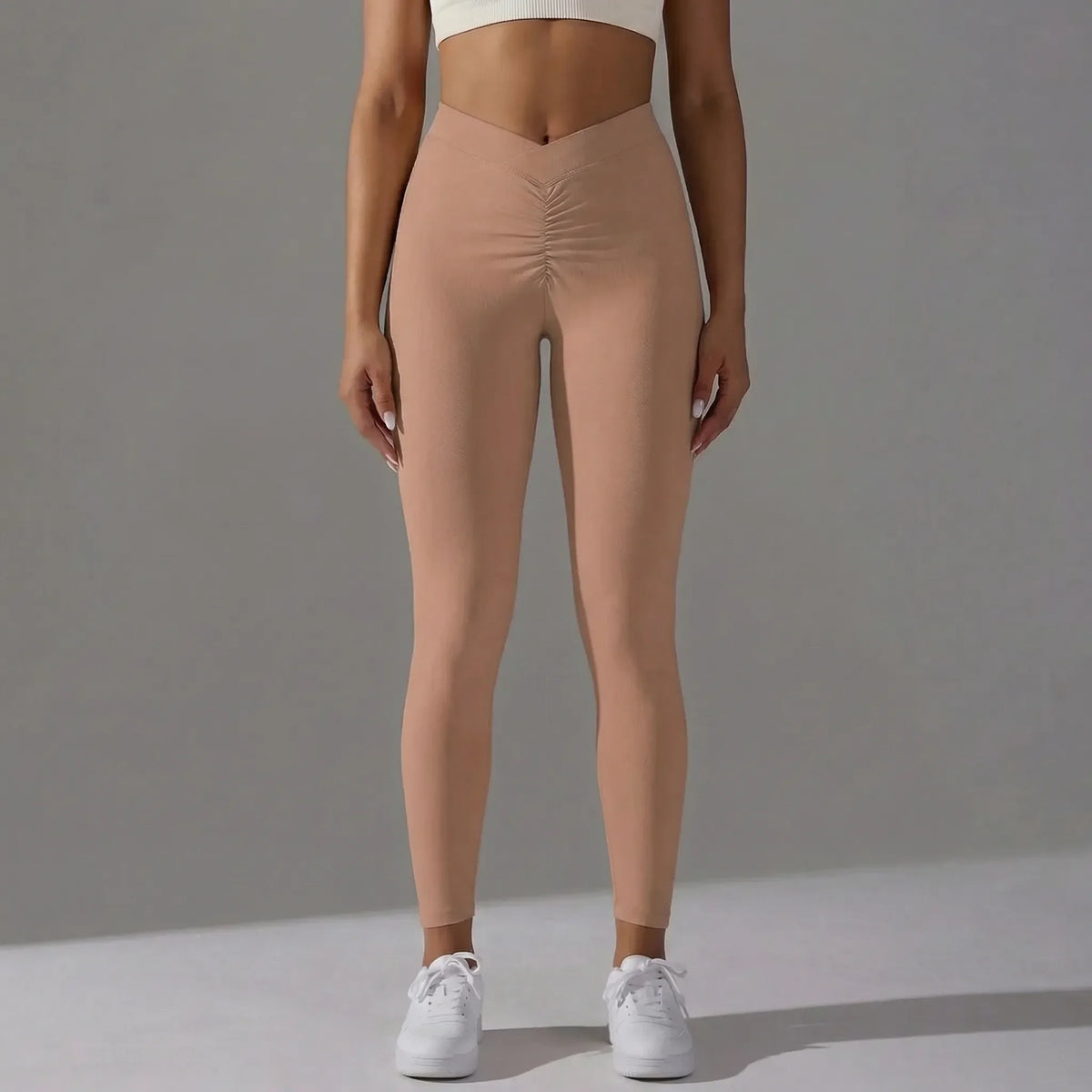 ハイウエストスクランチコンプレッションレギンス(女性用)