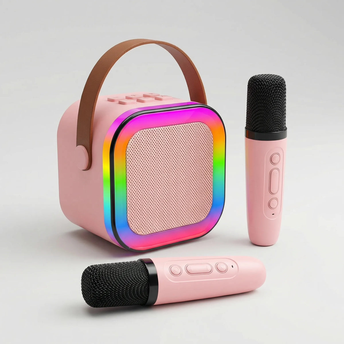 ポータブルBluetoothカラオケスピーカーセット