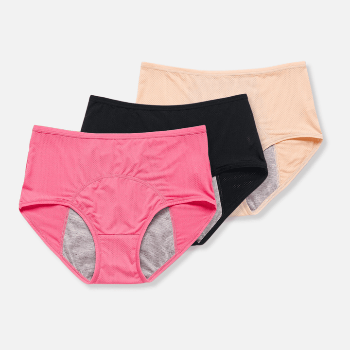 漏れ防止生理用下着（3パック）女性用