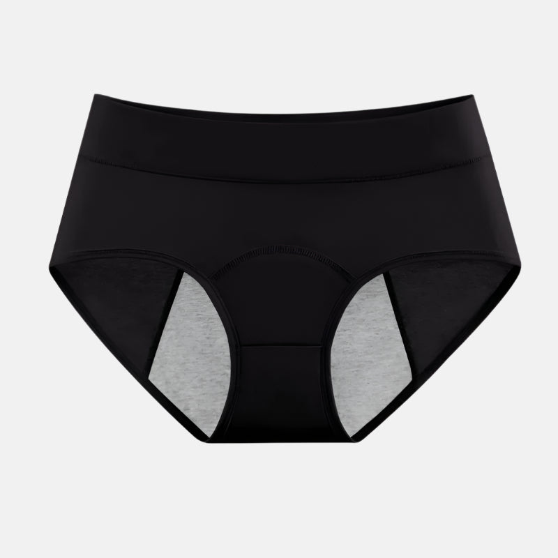 漏れ防止ハイウエスト生理パンティ