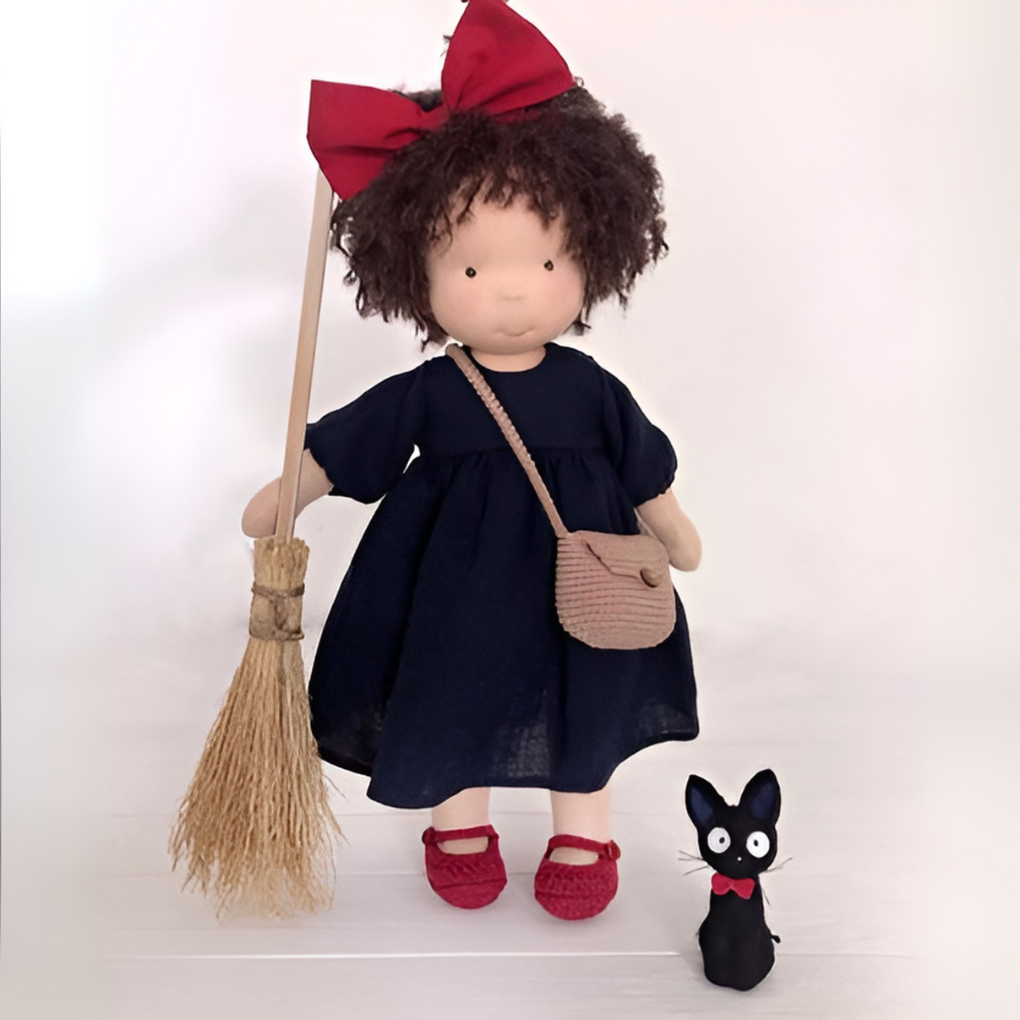 手作りヴァルドルフ抱き人形