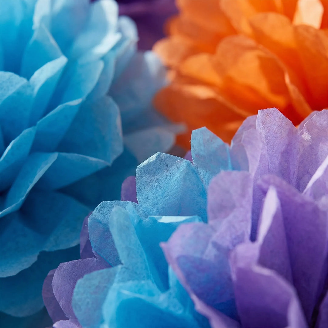 Bloomfetti - Multicolor Tissue Pom-Pom Party Set