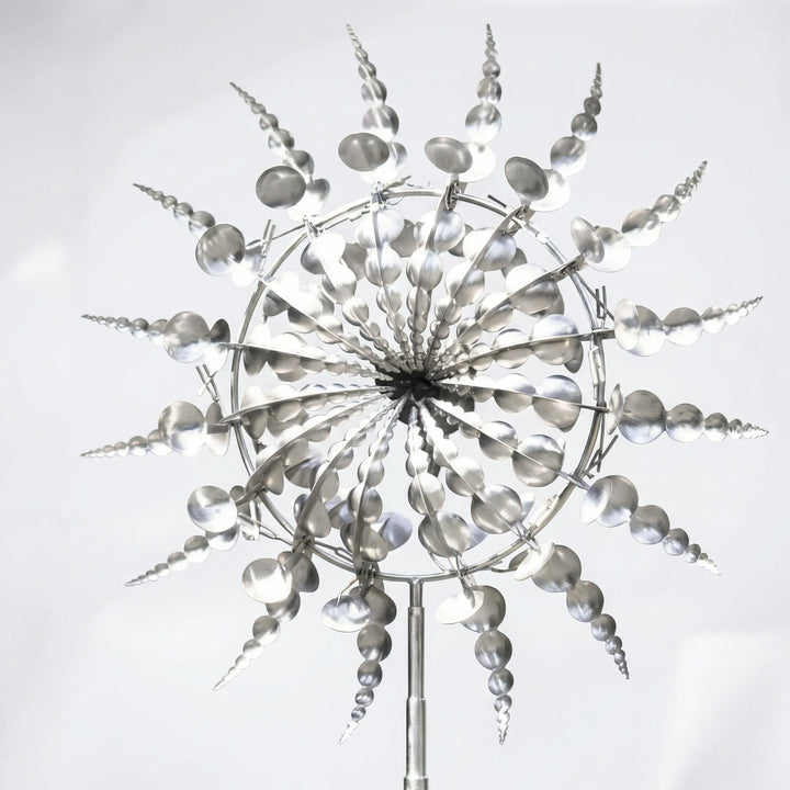 Blovorex - Kinetic Floral Metal Wind Spinner