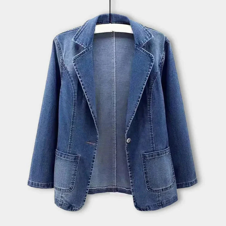 アーバンエッジデニムブレザー クラシックフィット