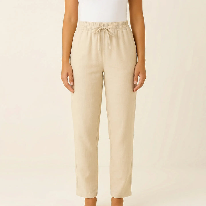 Brezola - Relaxed Straight-Leg Women's Trousers