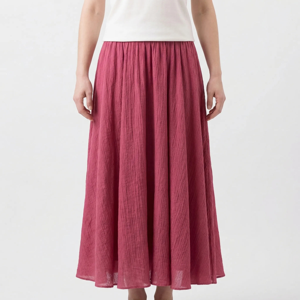 Briselle - Flowing Bohemian Maxi Skirt