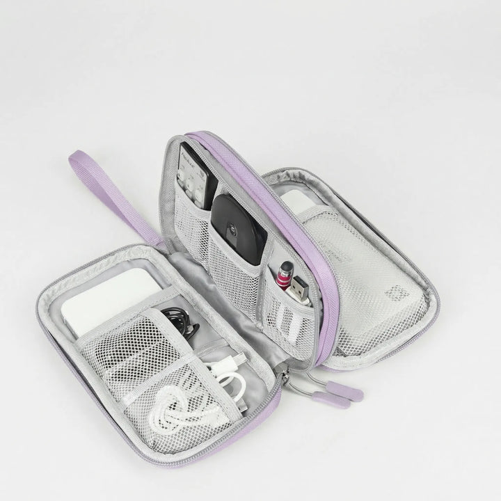 Cablivo - Double-Layer Travel Cable Organizer Pouch