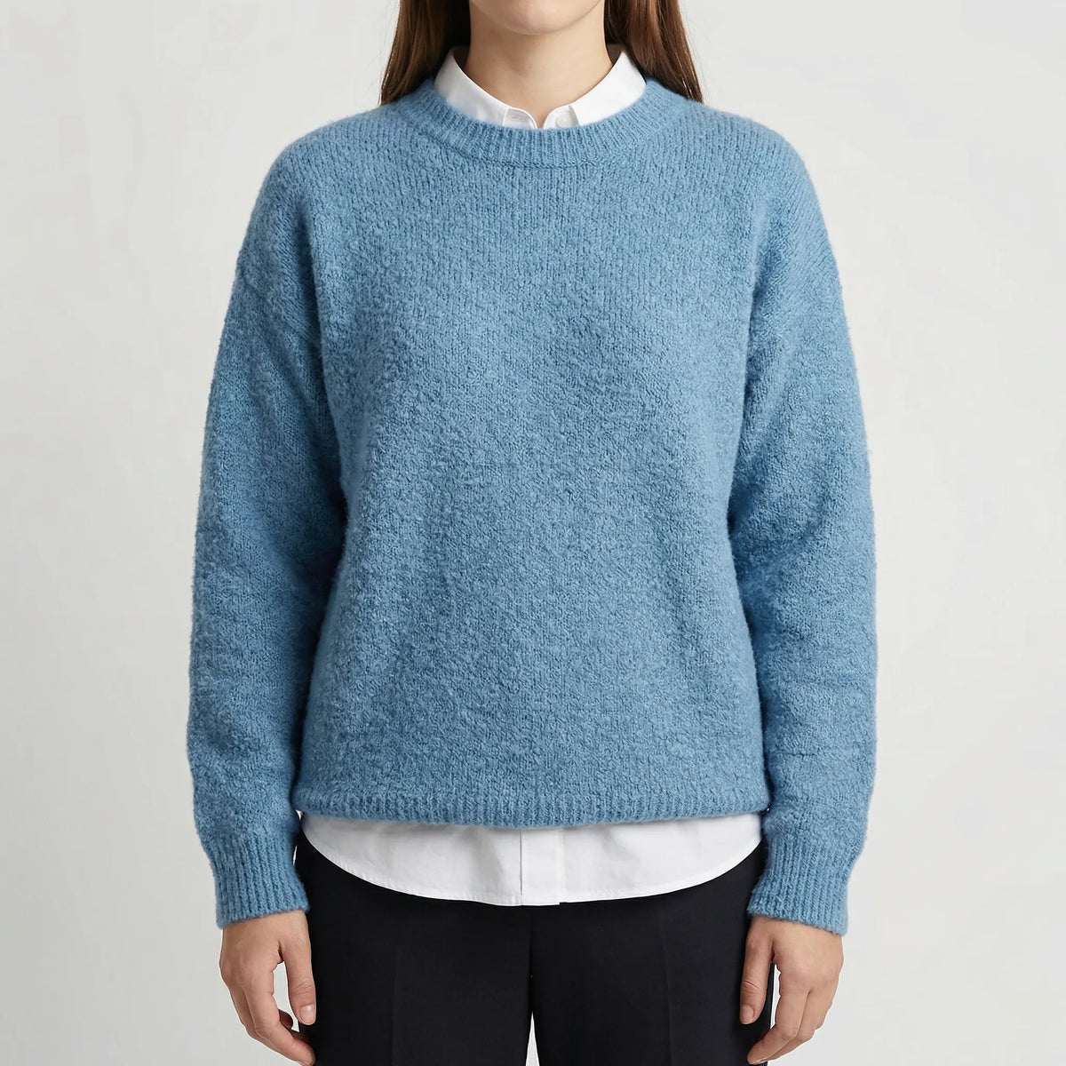 Calmette - Crew Neck Long-Sleeve Sweater