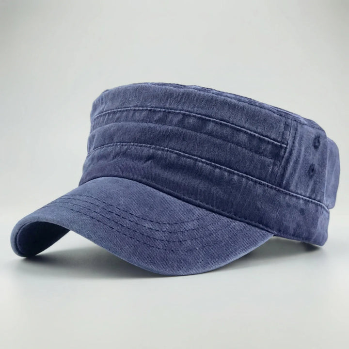 Campayne - Vintage Military Flat-Top Cap