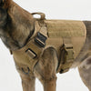 戦術的ノープル調整可能犬ハーネス