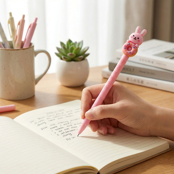 Cartoonik - Cartoon Character Gel Pen Set