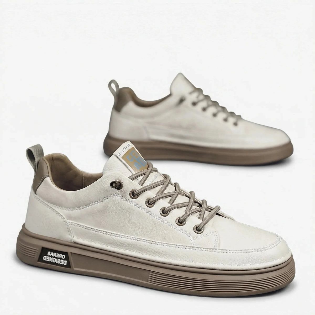 Cendrix - Low-Top Lace-Up Casual Sneaker