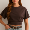 クラシックラウンドネックサマーTシャツ（女性用）