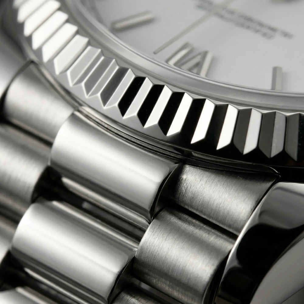 Chrovalux - 41mm Classic Dial Men's Wristwatch