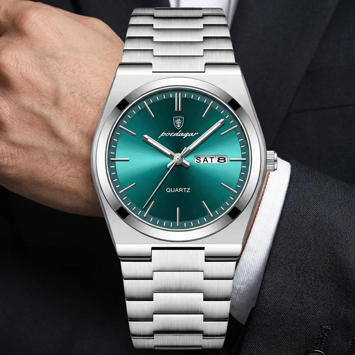 Chrovalux - 41mm Classic Dial Men's Wristwatch