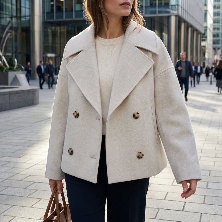 Claretton - Double-Breasted Short Waist Coat