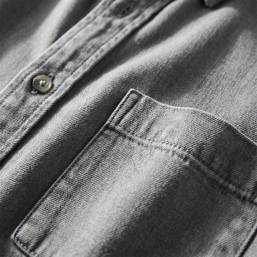 Clarvox - Regular Fit Solid Button-Up Shirt