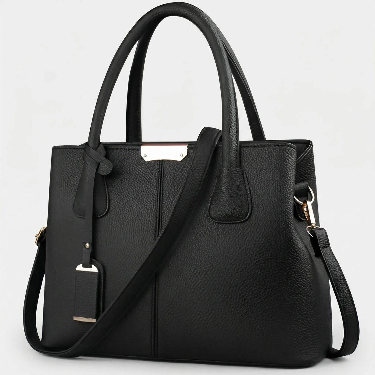 Classeva - Structured Top-Handle Shoulder Bag