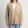 Button-Front Knit Cardigan For Women
