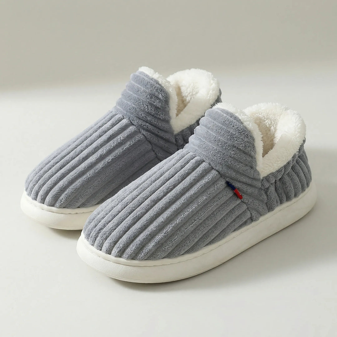Cozirel - Ribbed Slip-On Indoor Slipper