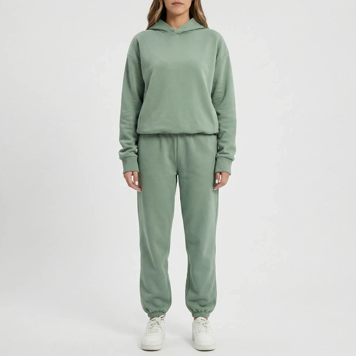 Cozlynx - Hooded Sweatshirt And Jogger Set