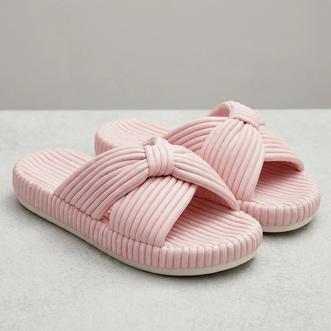 Cozorra - Crossband Slip-On Indoor Slipper