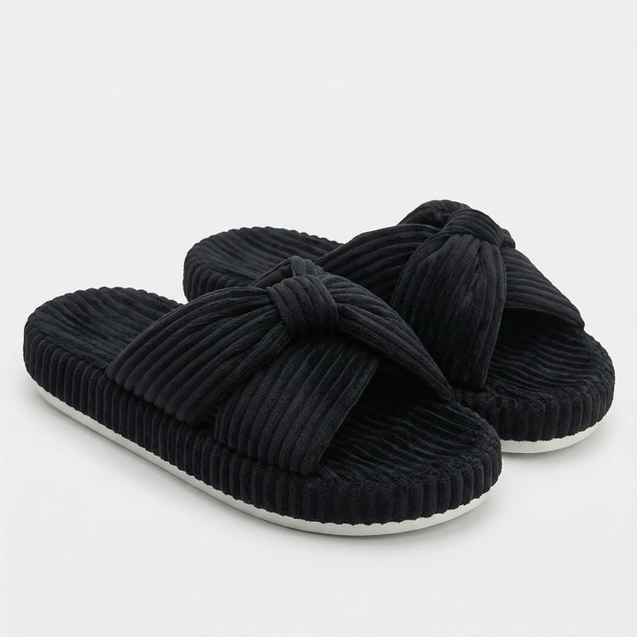 Cozorra - Crossband Slip-On Indoor Slipper