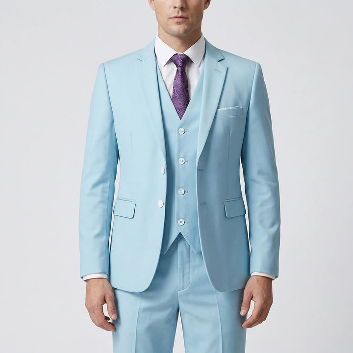 Daprano - 3-Piece Formal Men's Suit Set