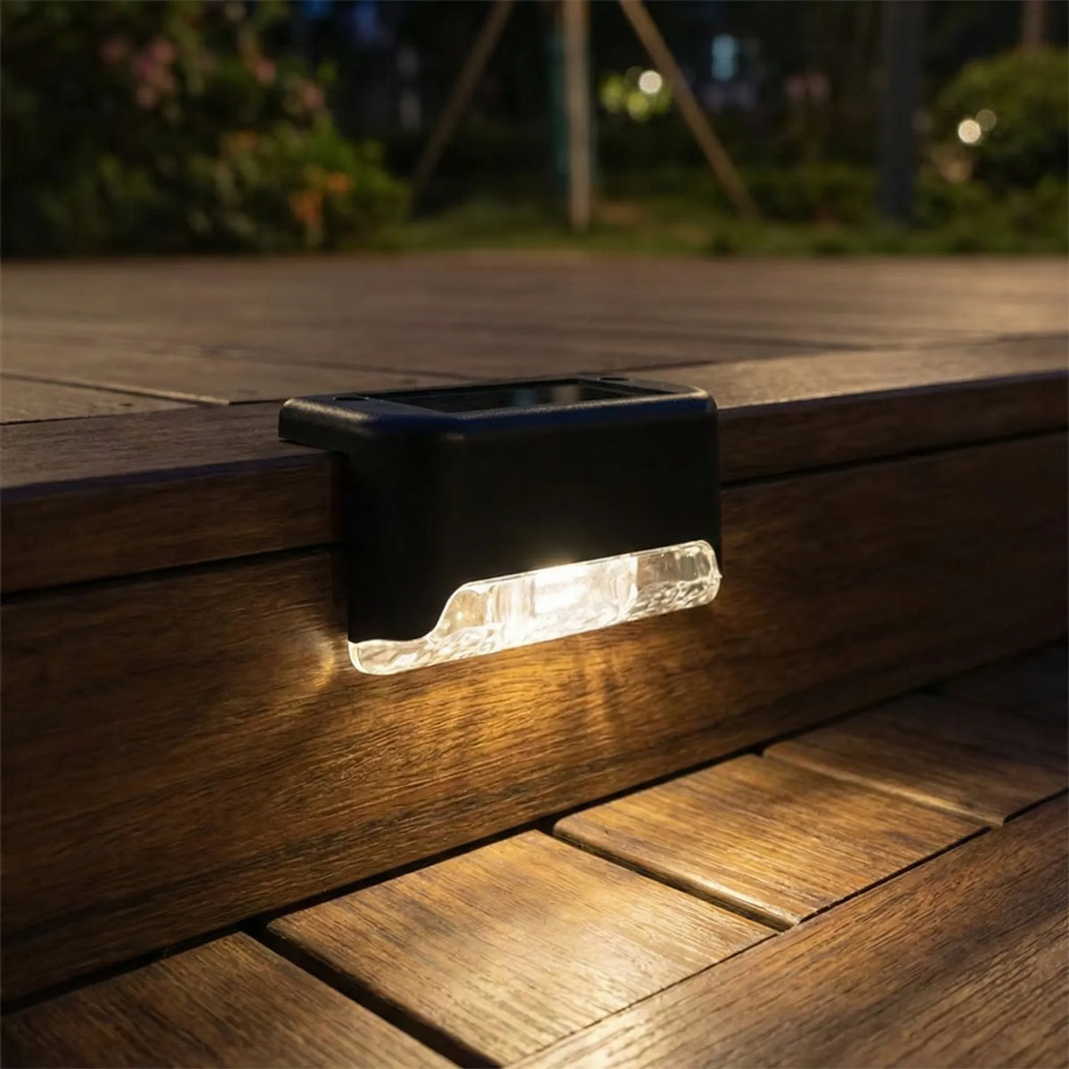 モーションアクティブソーラーLEDステップライト