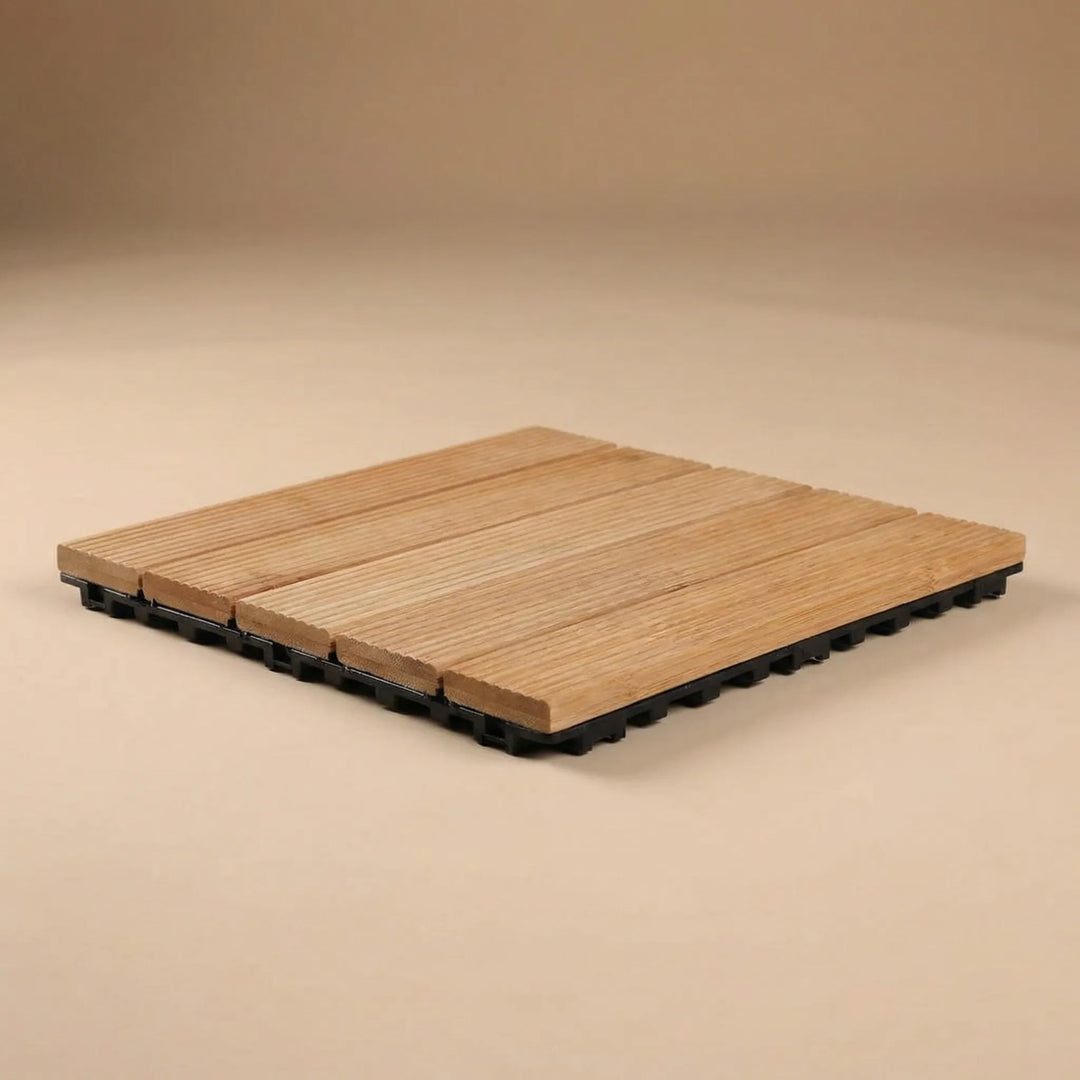 Deckora - Interlocking Outdoor Wood Floor Tile