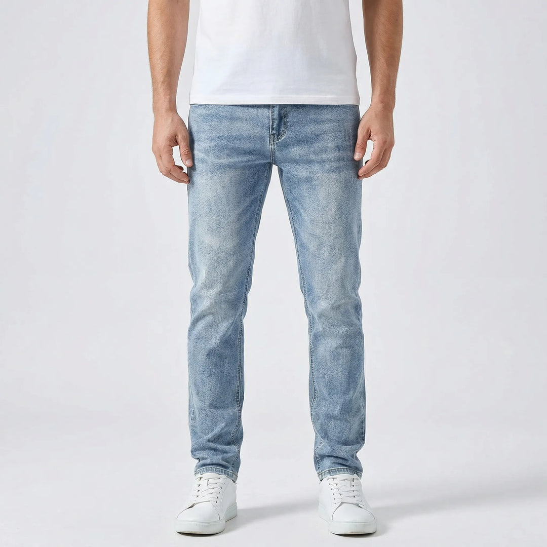 Denvox - Relaxed Fit Straight Leg Jeans