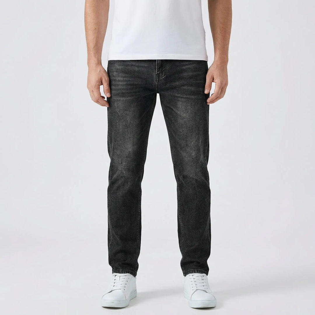 Denvox - Relaxed Fit Straight Leg Jeans