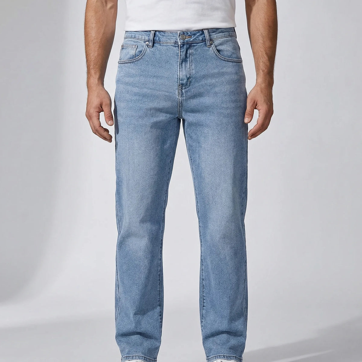 Denvrix - Straight-Leg Relaxed Fit Jeans