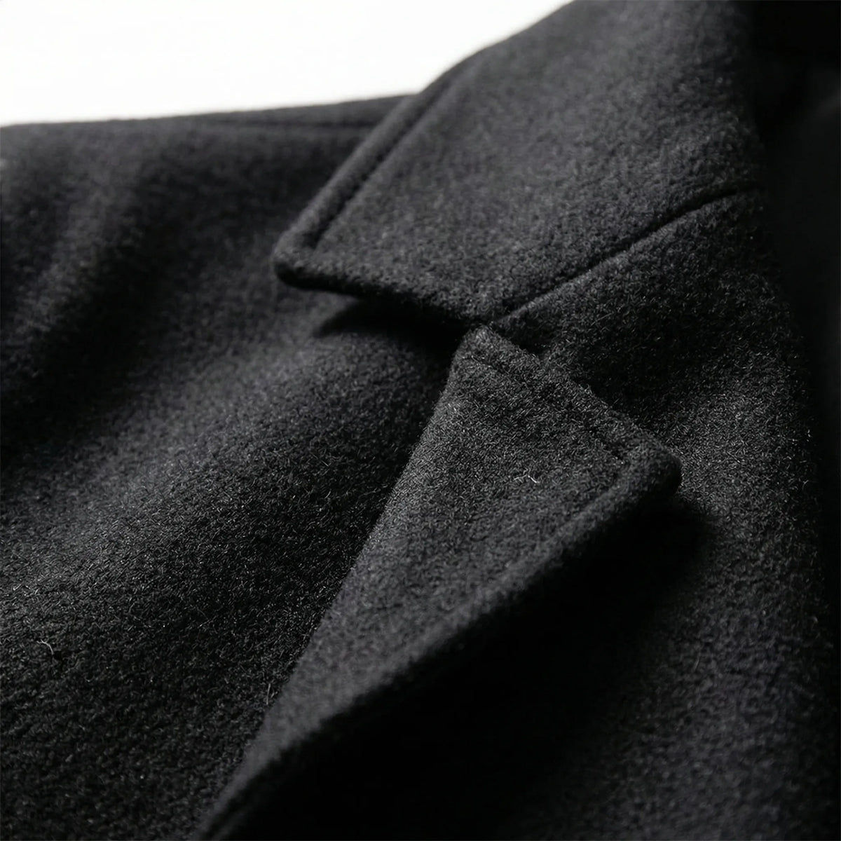 Dravecco - Longline Notch Lapel Overcoat