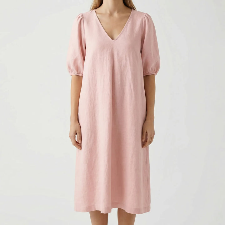 Driftella - Midi Length Relaxed Silhouette Dress