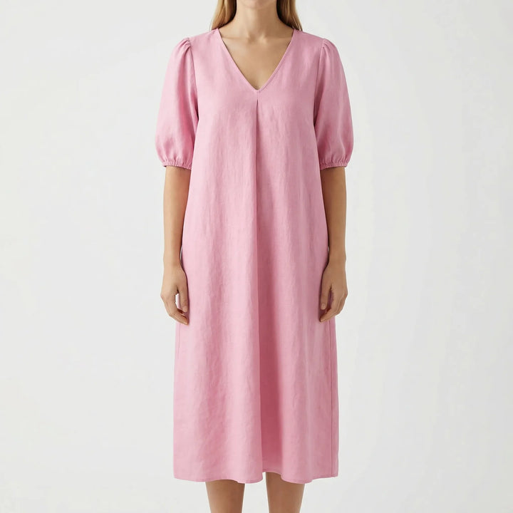 Driftella - Midi Length Relaxed Silhouette Dress