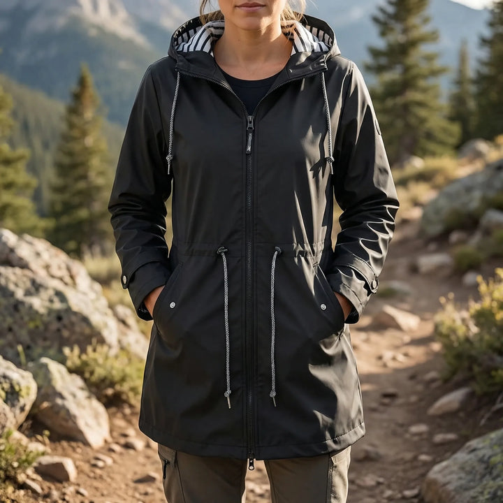 Drizzlara - Water-Repellent Hooded Outdoor Jacket