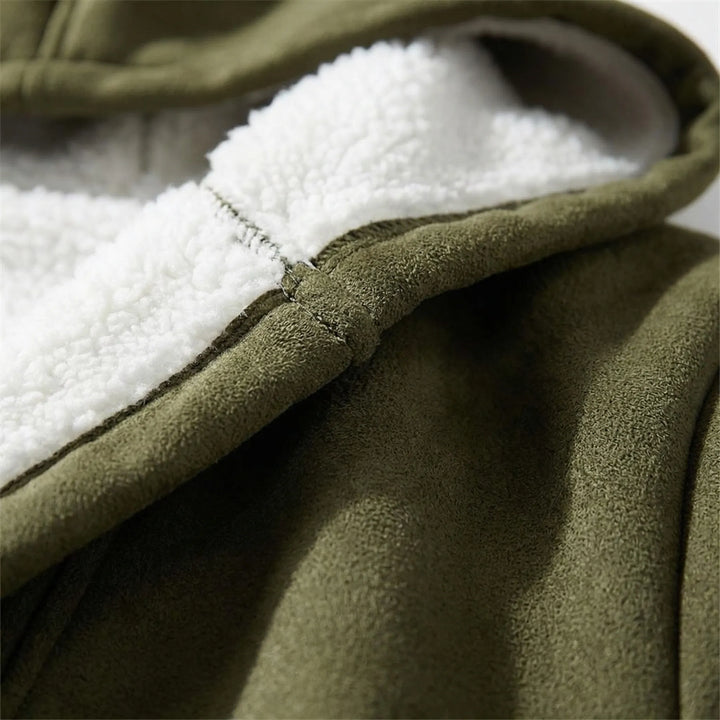 Dusklen - Hooded Toggle-Front Women's Coat
