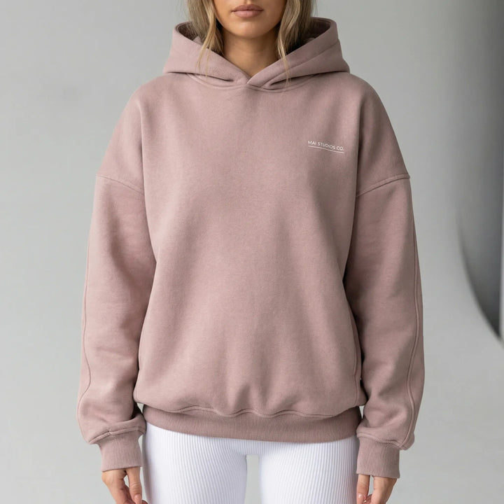 Floxen - Oversized Hooded Pullover Sweatshirt