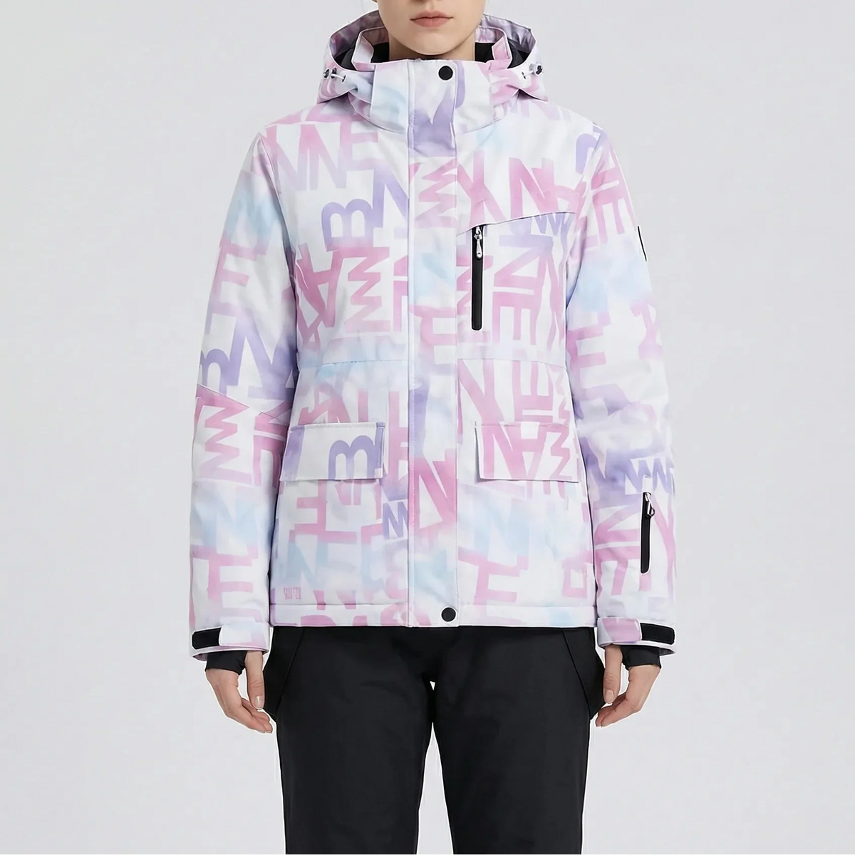 Flurrex - Two-Piece Hooded Ski Jacket And Pants Set