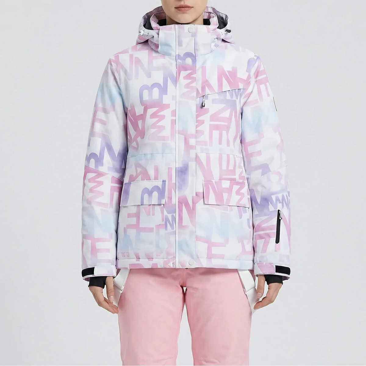 Flurrex - Two-Piece Hooded Ski Jacket And Pants Set