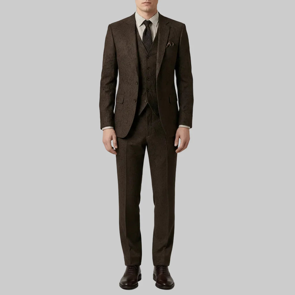 Formvex - Slim-Fit Three-Piece Formal Suit