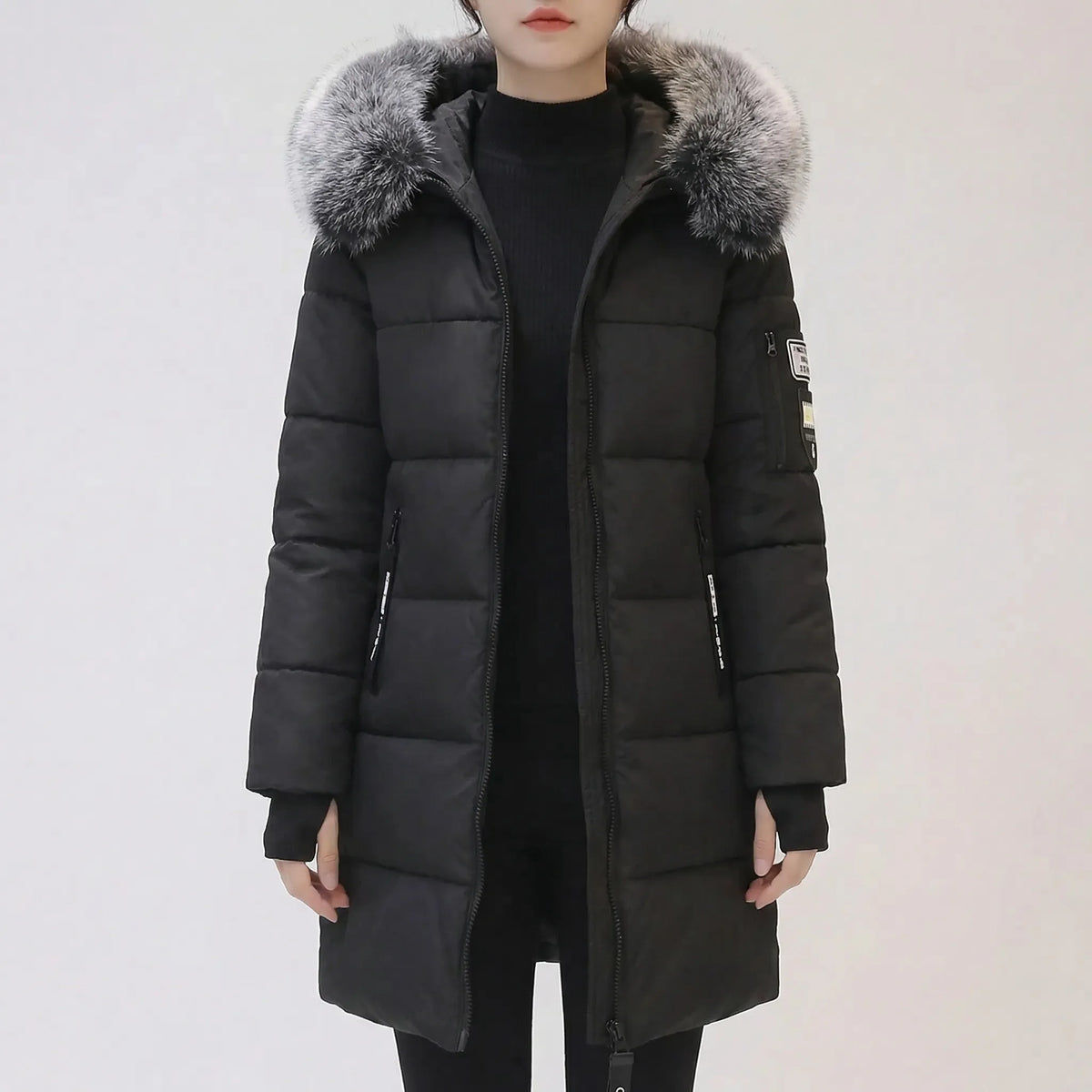 Frostelle - Insulated Hooded Puffer Coat