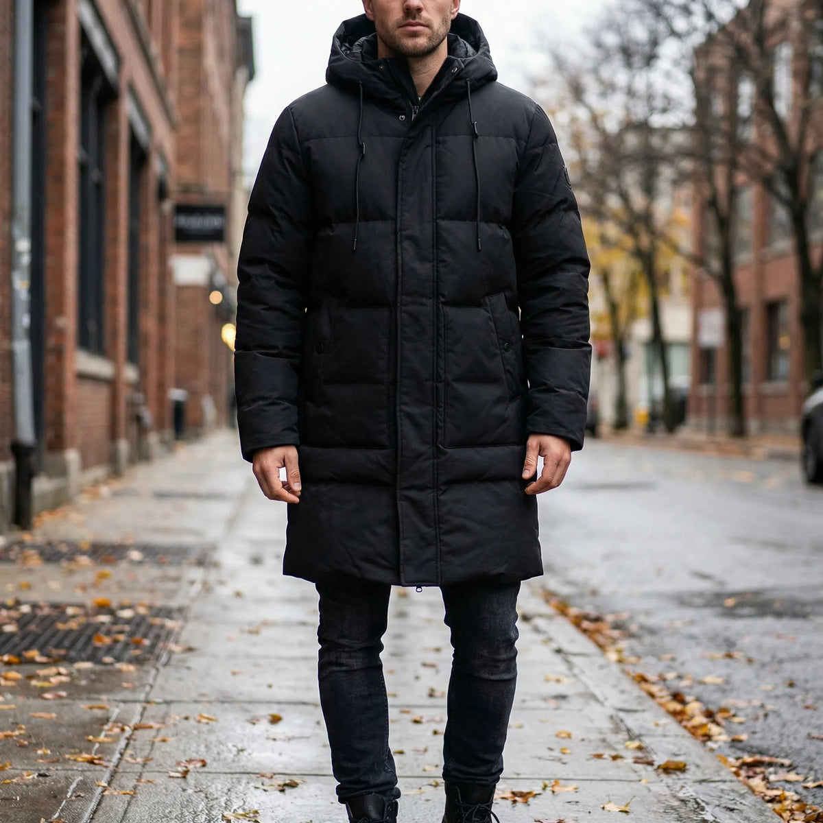 Frostlen - Extended Hip-Length Hooded Parka