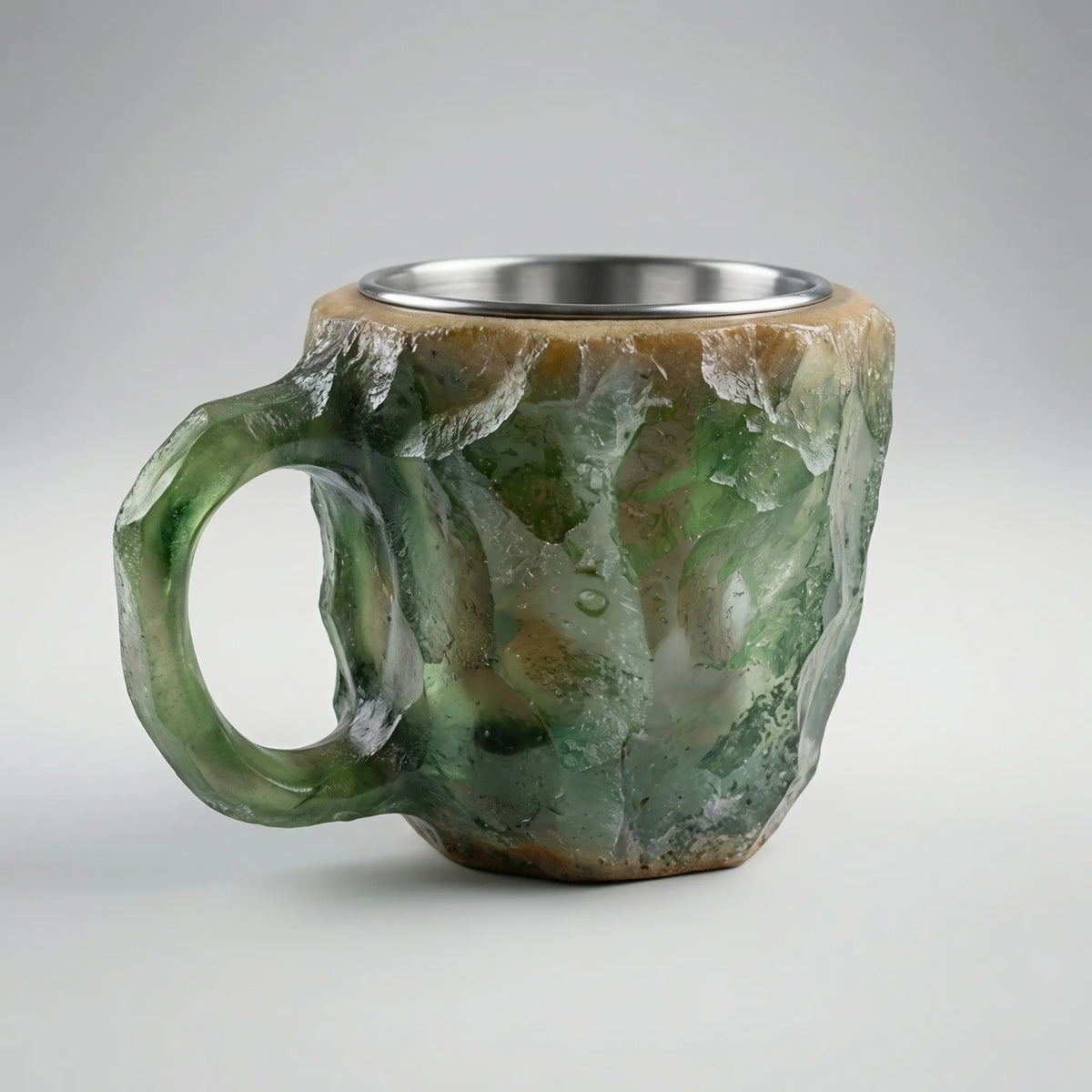 ファセット宝石スタイルコーヒーマグ