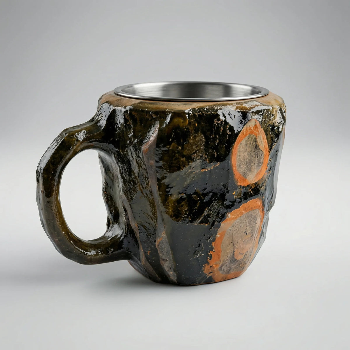ファセット宝石スタイルコーヒーマグ