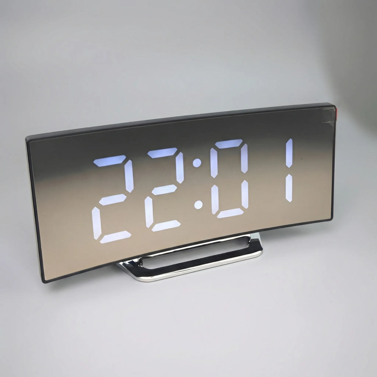 GlowArc - Curved LED Digital Alarm Clock